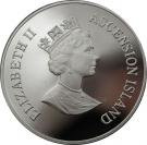 50 Pence - Elizabeth II (Queen Mother; Silver Proof Issue)