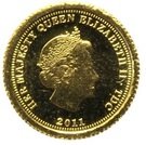 ½ Crown - Elizabeth II (Aureus)