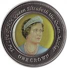 1 Crown - Elizabeth II (The Queen Mother; Fantasy Issue)