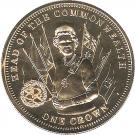 1 Crown - Elizabeth II (4th portrait; Head of the Commonwealth)