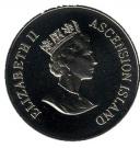50 Pence - Elizabeth II (White-tailed tropicbird; Silver Proof Issue)