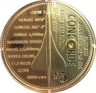 5 Pounds - Elizabeth II (Concorde: 40th Anniversary of the First Test Flight)