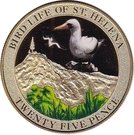 25 Pence - Elizabeth II (Bird Life - Albatross)