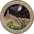 25 Pence - Elizabeth II (Bird Life - Wirebird)