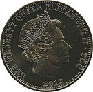 1 Crown - Elizabeth II - Victoria (Longest Serving Monarchs)