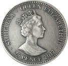 25 Pence - Elizabeth II (Testern)