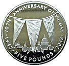 5 Pounds - Elizabeth II (70th Anniversary of V.E. Day)