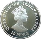 50 Pence - Elizabeth II (Winston Churchill; Silver Proof Issue)