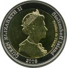 25 Pence - Elizabeth II (4th portrait; Stoltenhoff Island)