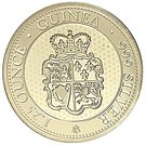 1.25 Pound - Elizabeth II  (Rose Crown Shield Guinea)