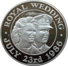 50 Pence - Elizabeth II (Royal Wedding; Silver Proof Issue)