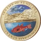 25 Pence - Elizabeth II (Sea Life)