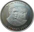 50 Pence - Elizabeth II (Charles & Camilla Wedding)