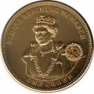 1 Crown - Elizabeth II (4th portrait; 2007 - Oldest Reigning Monarch)