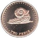 2 Pence - Elizabeth II (4th portrait; St. Helena Dependency)