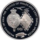 25 Pence - Elizabeth II (Royal Wedding; Silver Proof Issue)