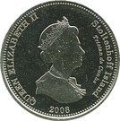 1 Crown - Elizabeth II (4th portrait; Stoltenhoff Island)