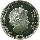 5 Pence - Elizabeth II (4th portrait; Gough Island)