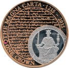 1 Crown - Elizabeth II (Magna Carta)