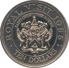10 Dollars - Elizabeth II (Royal Visit)