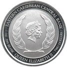 2 Dollars - Elizabeth II (Pink Flaming)