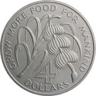 4 Dollars - Elizabeth II (FAO)