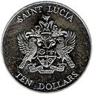 10 Dollars - Elizabeth II (Battle of the Saints)