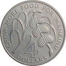 4 Dollars - Elizabeth II (FAO)