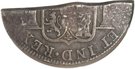 ½ Dollar (Countermark on 1/3-cut Spanish or Spanish Colonial 8 Reales, without plug)