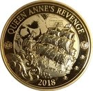 25 Cents (Pirates of Barbados - Blackbeard’s Ship the Queen Anne’s Revenge)