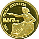 1 Tālā (Gold Helvetia)