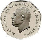 1 Tala - Malietoa Tanumafili II (Silver Piedfort)