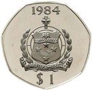 1 Tala - Malietoa Tanumafili II (Silver Piedfort)