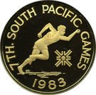 1000 Tala - Tanumafili II (South Pacific Games)