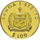 100 Tala - Tanumafili II (Olympic Boxing)