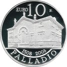 10 Euro (Birth of Andrea Palladio)