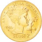 2 Scudi (International Year of Youth)