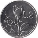 2 Lire (Rose)