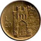 20 Lire (Fortifications)