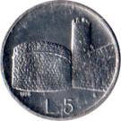 5 Lire (Fortifications)