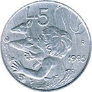 5 Lire (Protection of the Environment)