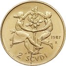 2 Scudi (European Year of Environment)