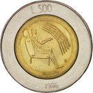 500 Lire (Man with Computer)