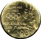 20 Lire (Pole Vaulting)