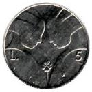5 Lire (Anniversary of Republic)