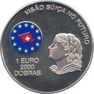 2 000 Dobras / 1 Euro (Switzerland and the European Union)