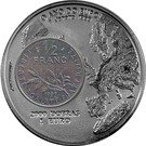 2 000 Dobras / 1 Euro (France - ½ Franc)