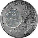 2 000 Dobras / 1 Euro (Luxembourg - 25 Centimes)