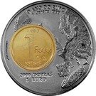 2 000 Dobras / 1 Euro (Belgium - 1 Franc)