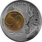 2 000 Dobras / 1 Euro (Austria - 50 Groschen)